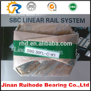 SBG30FL slide block bearing SBC linear bearing